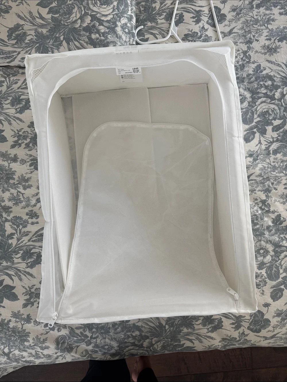 IKEA SKUBB Storage case, white, 17x20 ¾x7 ½ 